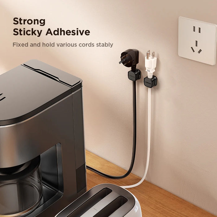 Magnetic Cable Clips – Smooth Adjustable Cord Organizer for Desk & More