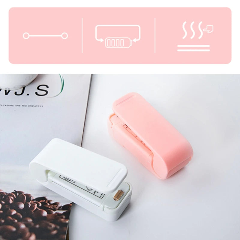 Portable Mini Bag Heat Sealing Machine for Food Storage