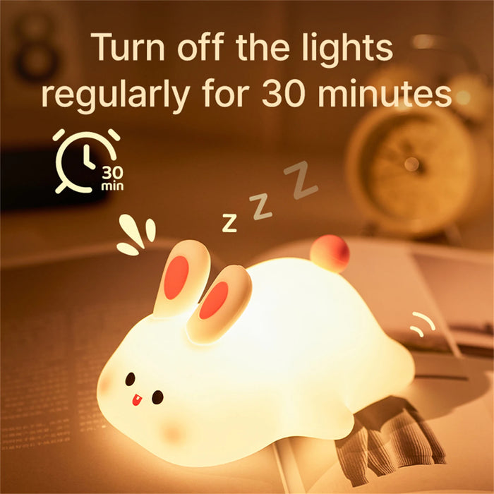 Adorable Axolotl Night Light – Soft Silicone Lamp