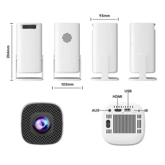 4K ULTRA HD Game Console & Projector – 3800 Games + 2 Wireless Controllers for Ultimate Gaming Fun!