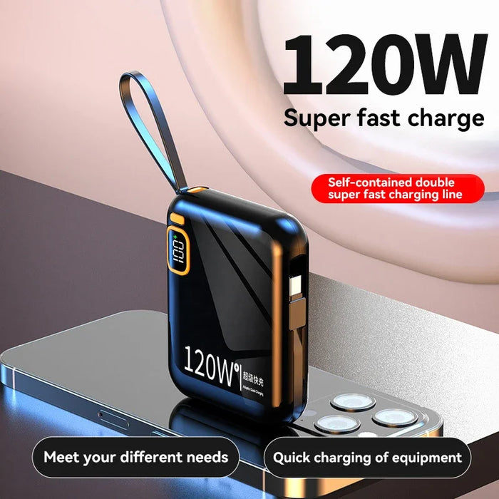 Xiaomi 50000mAh 120W Portable Power Bank – High-Capacity Fast Charger for iPhone & Samsung