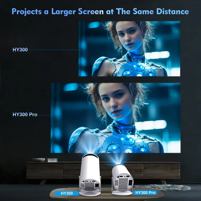 Portable Smart Projector – Ultimate Home Theater & Outdoor Cinema with WiFi & Bluetooth