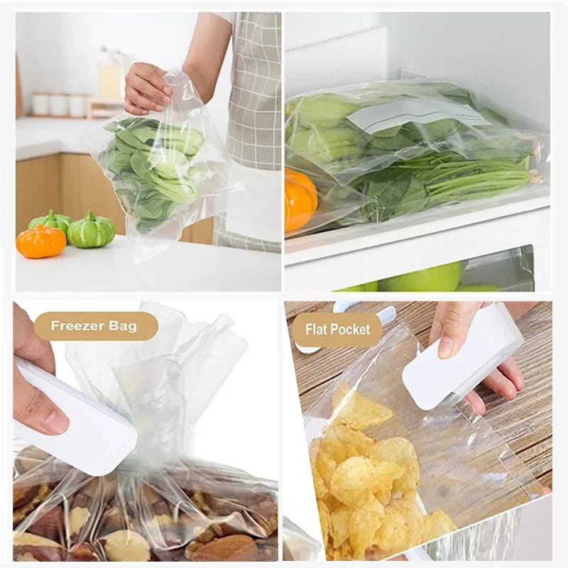 Portable Mini Bag Heat Sealing Machine for Food Storage