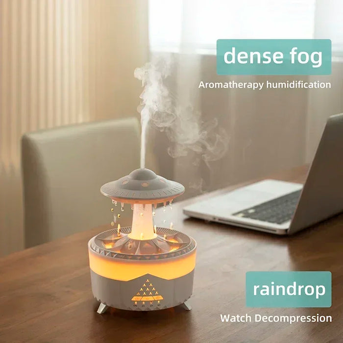 RainGlow Cloud Aromatherapy Diffuser & Night Light