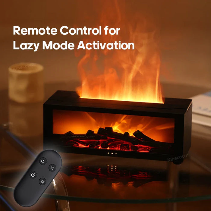 FlameGlow Aroma Diffuser & Humidifier