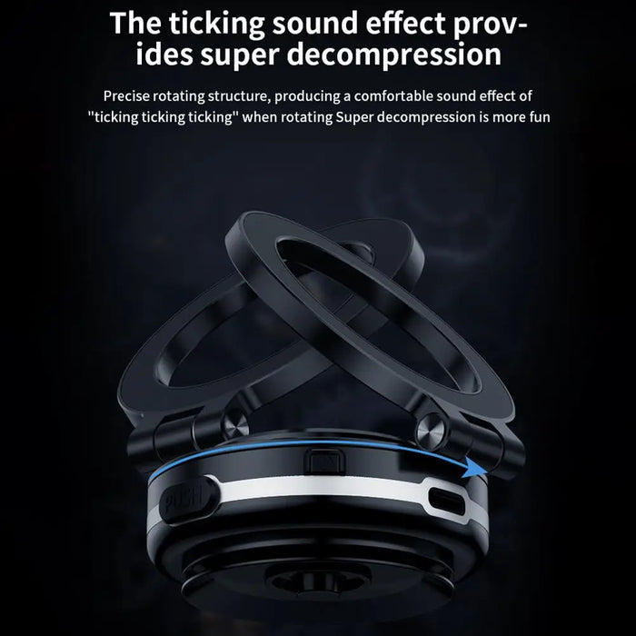 360° Vacuum Magnetic Car Phone Holder – Foldable & Portable Suction Mount