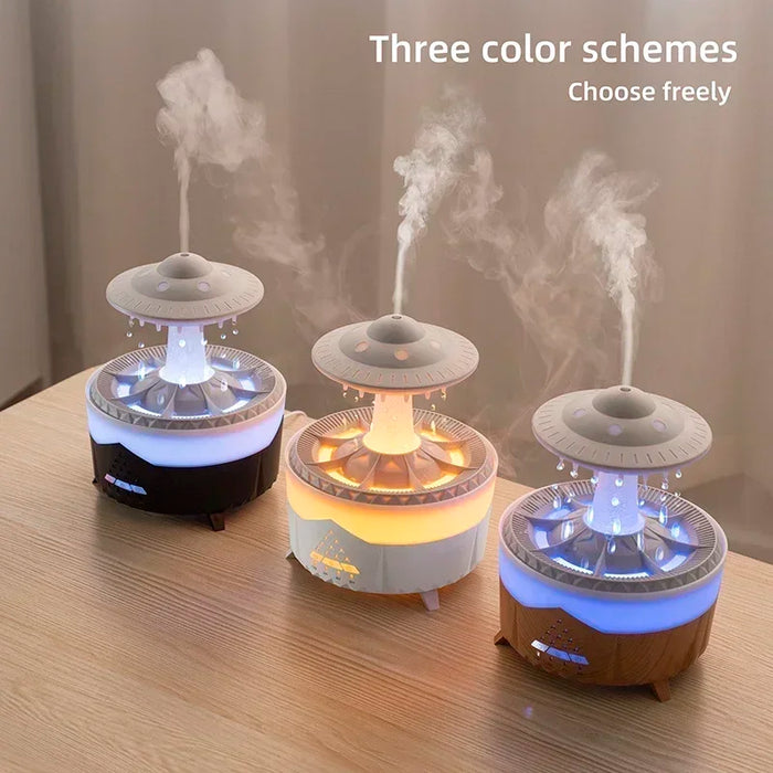RainGlow Cloud Aromatherapy Diffuser & Night Light