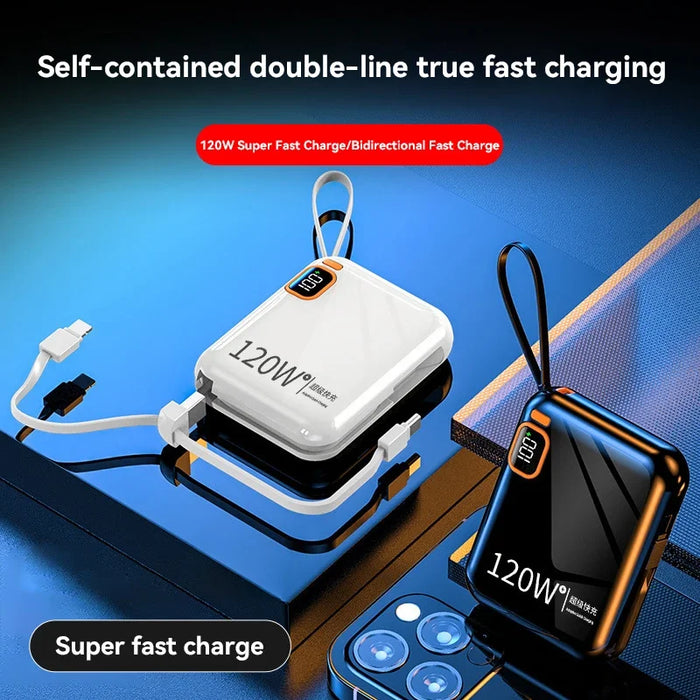 Xiaomi 50000mAh 120W Portable Power Bank – High-Capacity Fast Charger for iPhone & Samsung