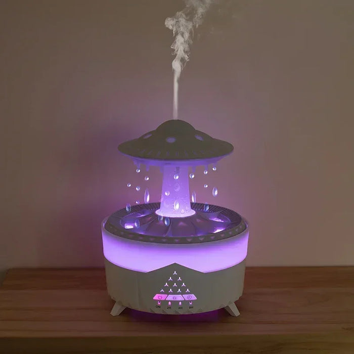RainGlow Cloud Aromatherapy Diffuser & Night Light