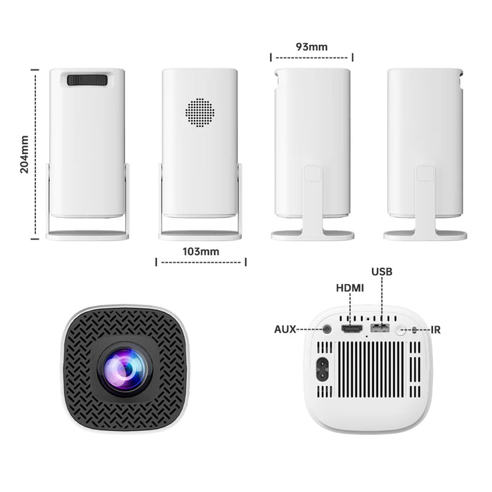 4K ULTRA HD Game Console & Projector – 3800 Games + 2 Wireless Controllers for Ultimate Gaming Fun!