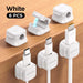 Magnetic Cable Clips – Smooth Adjustable Cord Organizer for Desk & More